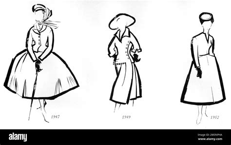 christian Dior famous silhouettes